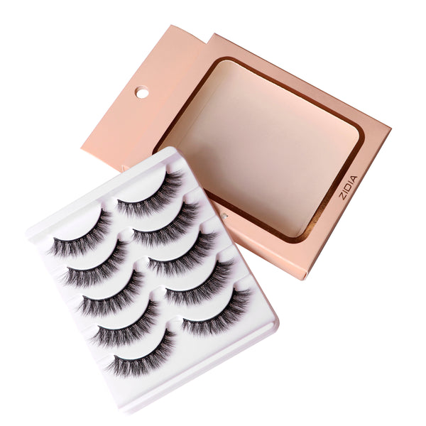 ZIDIA Vegan Silk Collection 3D вії Sandra (5 пар)