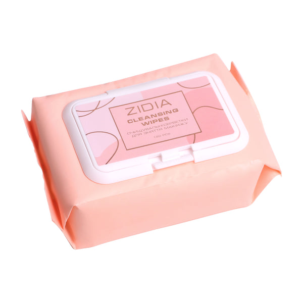 ZIDIA Очищувальні серветки для зняття макіяжу, 120 шт