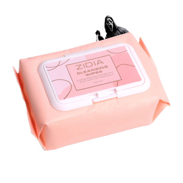 ZIDIA Очищувальні серветки для зняття макіяжу, 120 шт