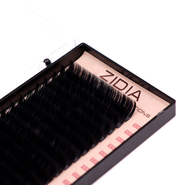 ZIDIA Premium Lash Extensions - вії для нарощування (20 стрічок) C0,07 х 11 мм